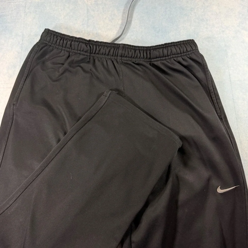 Nike Therma-FIT Pants Mens XL Black Excellent Fleece Lined 379431-010